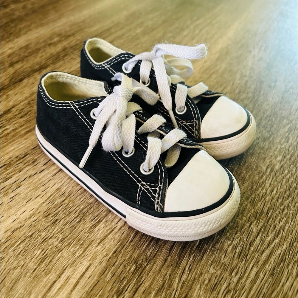 Converse  Black and White Sneakers
